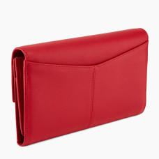 Le Tanneur Charlotte Wallet and Cheque Holder Grenat