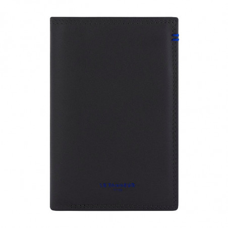 Le Tanneur Martin medium leather card holder Black