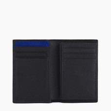 Le Tanneur Martin medium leather card holder Black