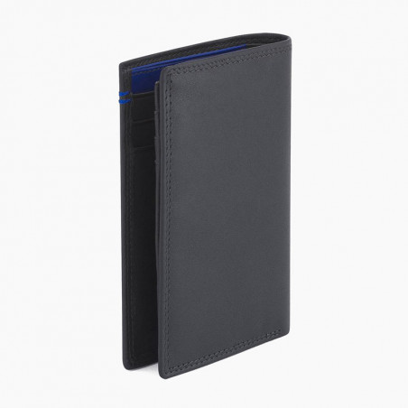 Le Tanneur Martin medium leather card holder Black