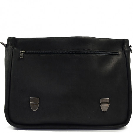Ateliers Fourès Baroudeur School Bag 39 Cm F9540 Black