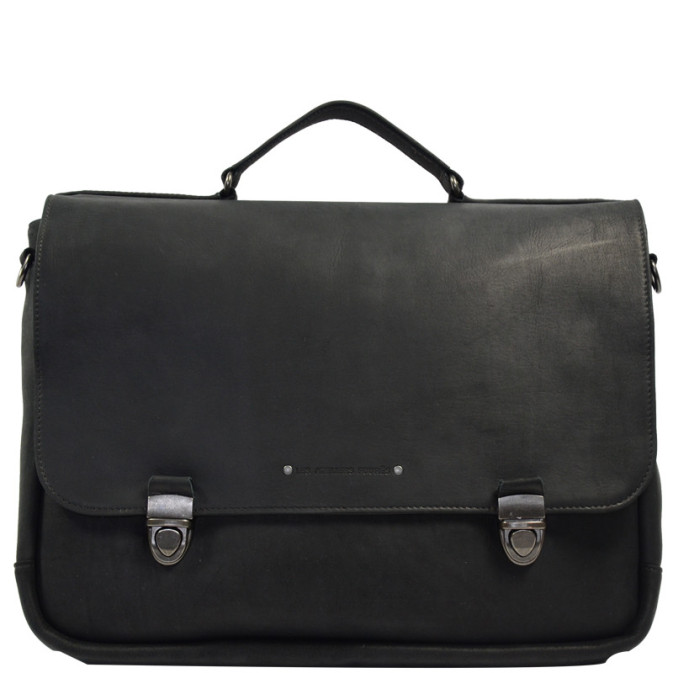Ateliers Fourès Baroudeur School Bag 39 Cm F9540 Black
