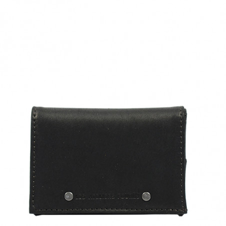 Les Ateliers Fourès Baroudeur Coin Purse Box F946 Black