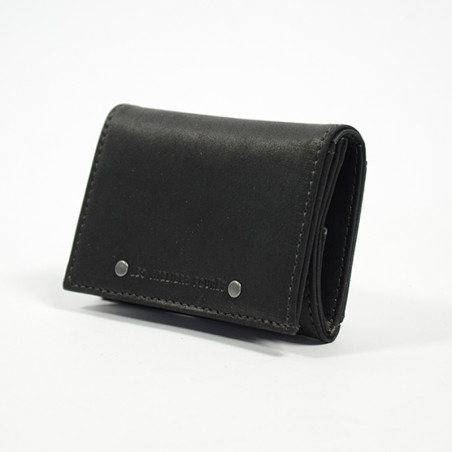 Les Ateliers Fourès Baroudeur Coin Purse Box F946 Black