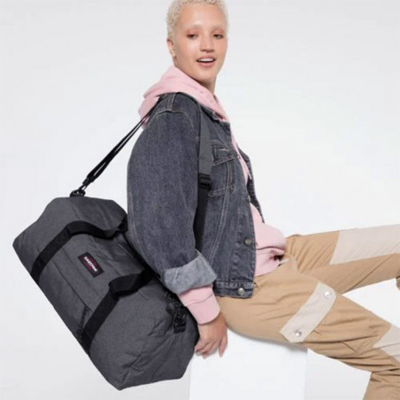 Eastpak Stand + Travel and Sports Bag 77h Black Denim
