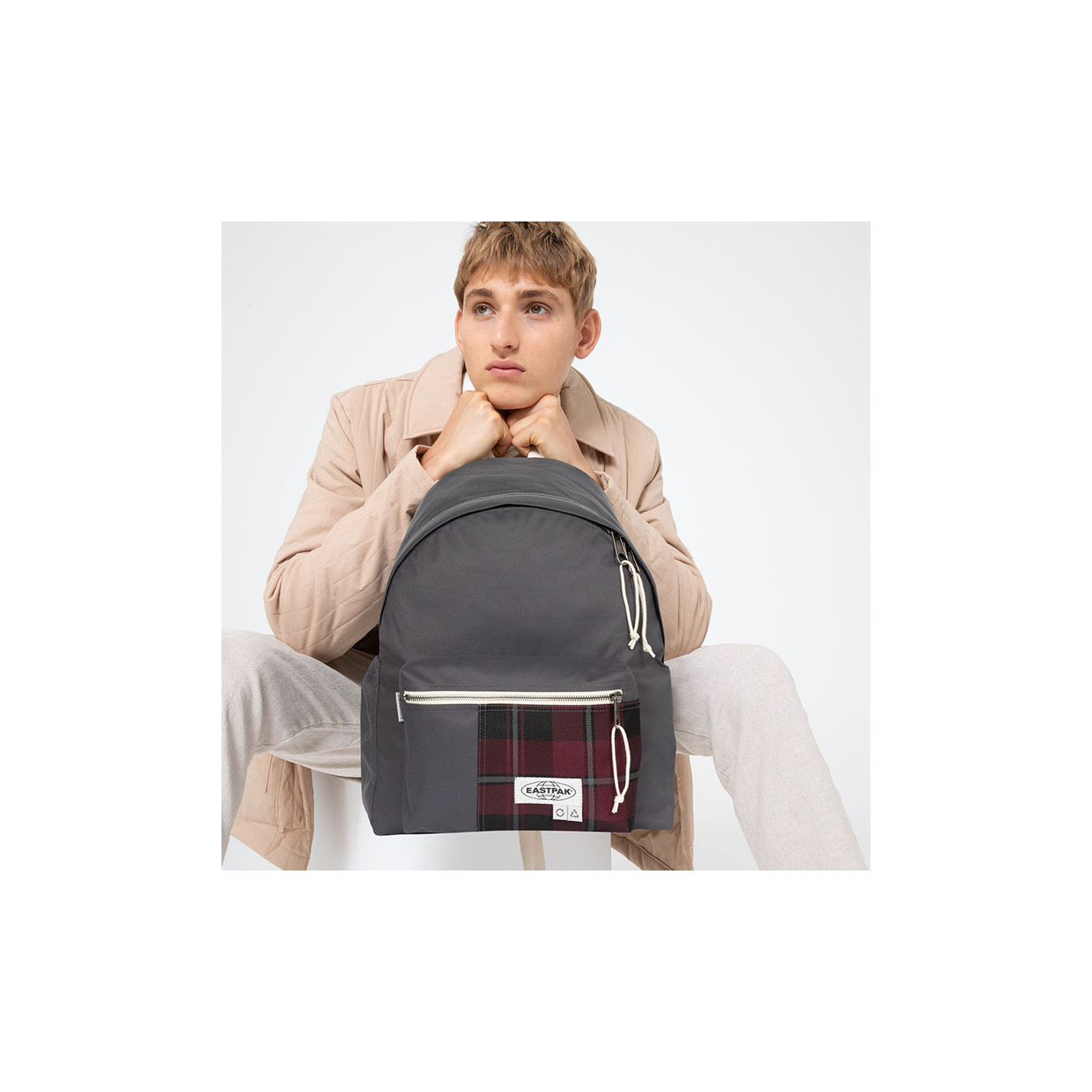 Eastpak Padded Pak'r Backpack k66 SR + Grey