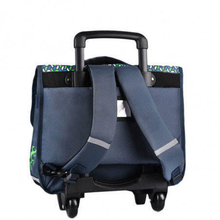 Chameleon Actual Wheeled Backpack 38cm Green Geo