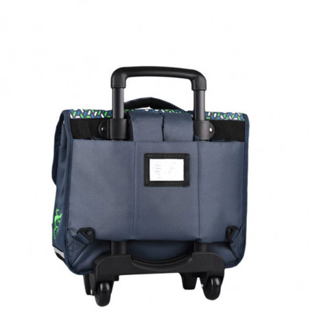Chameleon Actual Wheeled Backpack 38cm Green Geo