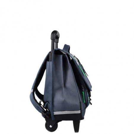 Chameleon Actual Wheeled Backpack 38cm Green Geo