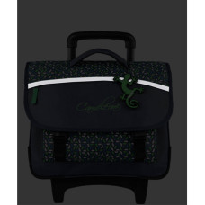 Chameleon Actual Wheeled Backpack 38cm Green Geo