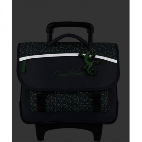 Chameleon Actual Wheeled Backpack 38cm Green Geo
