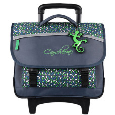 Chameleon Actual Wheeled Backpack 38cm Green Geo