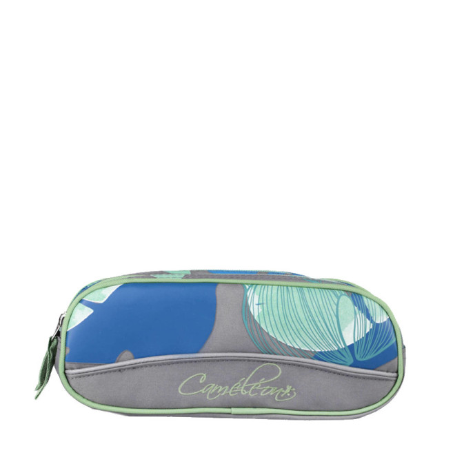 Chameleon Double Pouch Actual Grey Tropical