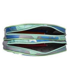 Chameleon Double Pouch Actual Grey Tropical