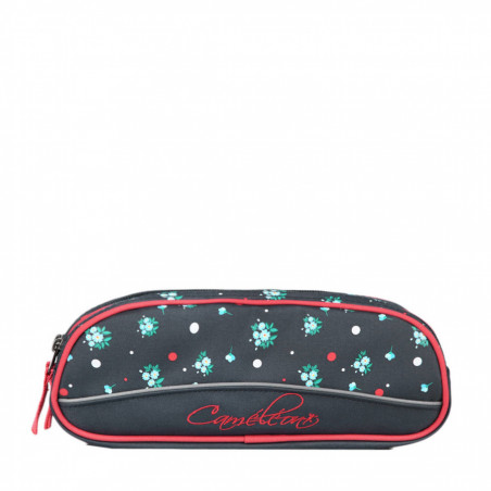 Cameleon Trousse Double Actual Blue Small Flowers