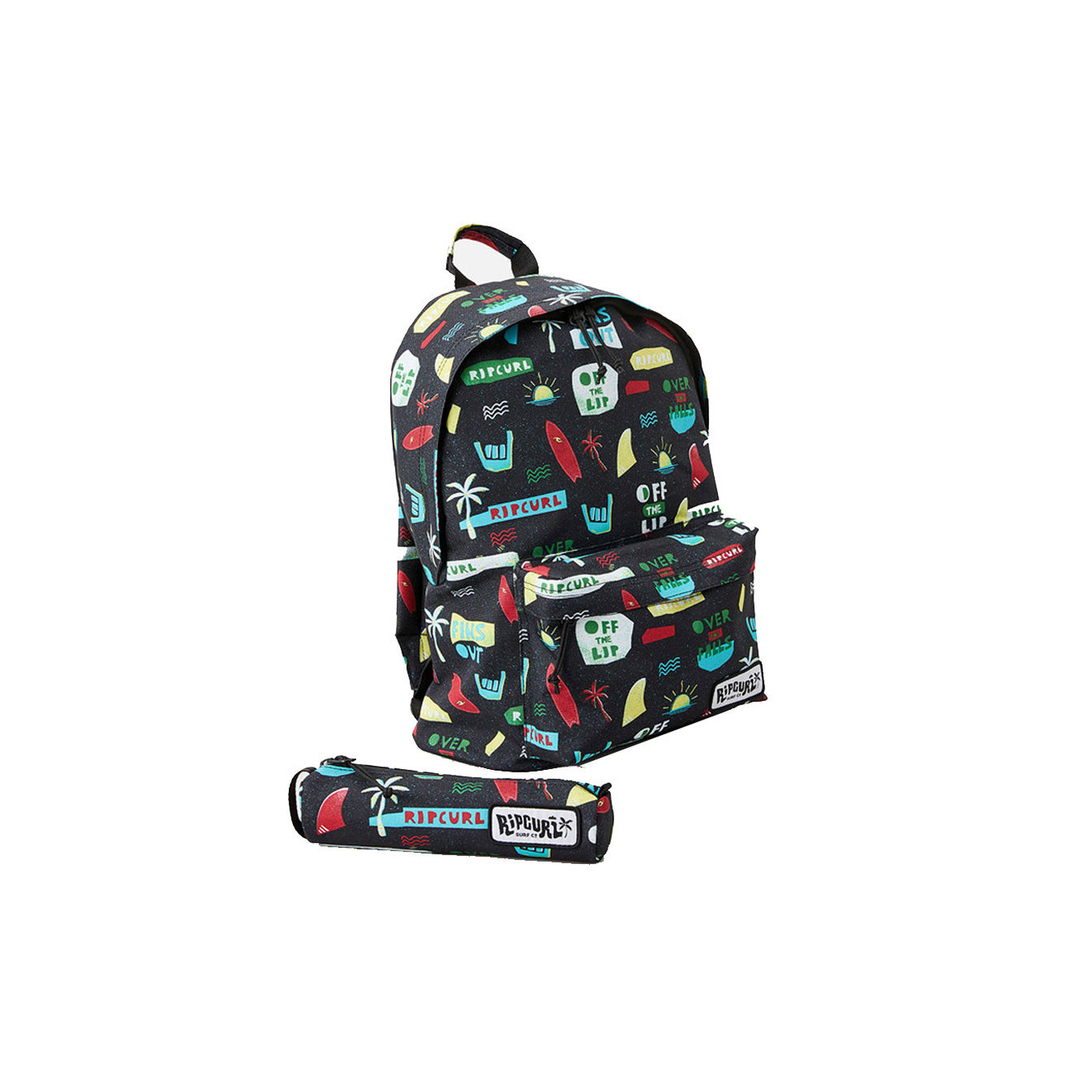 Rip Curl Boy Dome Backpack and Multi-Compartment Pencil Case