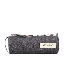 Rip Curl Havana floral Trousse Ronde Pencil Case Washed Black