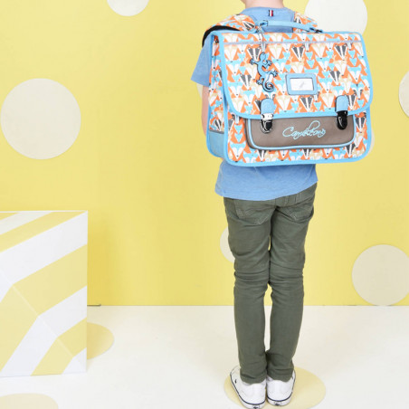 Caméléon Retro Backpack 35cm Grey Fox
