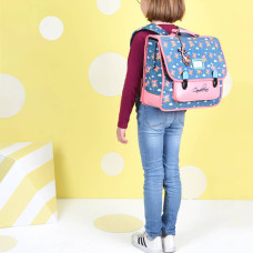 Camaleon Retro 38cm School Bag Green Windmill