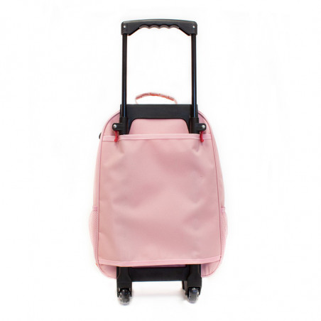 Les Deglingos Sac à Roulettes et Bagage Pomelos L'Autruche de dos