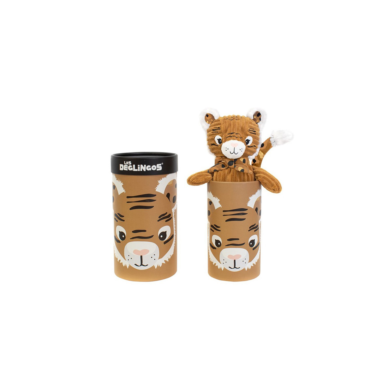The Deglingos Large Plush Doudou Speculos The Tiger