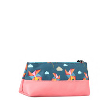 Cameleon Retro Green Windmill Pencil Case