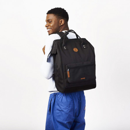 Cabaïa Large Berlin Sac à Dos 15" Noir porté