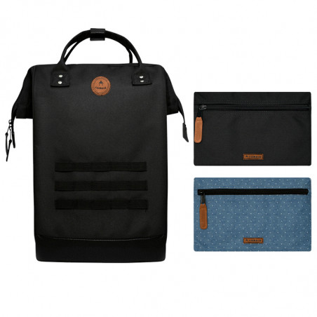 Cabaïa Large Berlin 15" Black Backpack