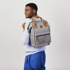 Cabaïa Medium New York Backpack 13" Grey