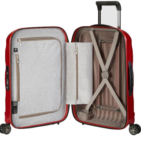 Samsonite C-lite Spinner Suitcase 55 cm 4 Wheels Chili Red