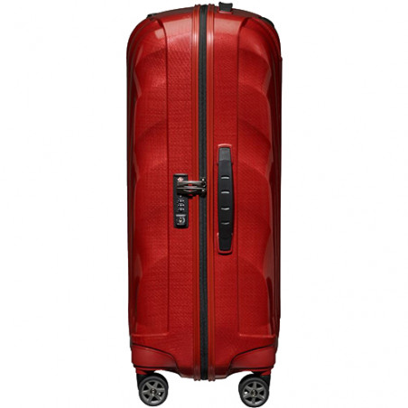 Samsonite C-lite Spinner Suitcase 69cm 4 Wheels Chili Red