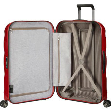 Samsonite C-lite Spinner Suitcase 69cm 4 Wheels Chili Red