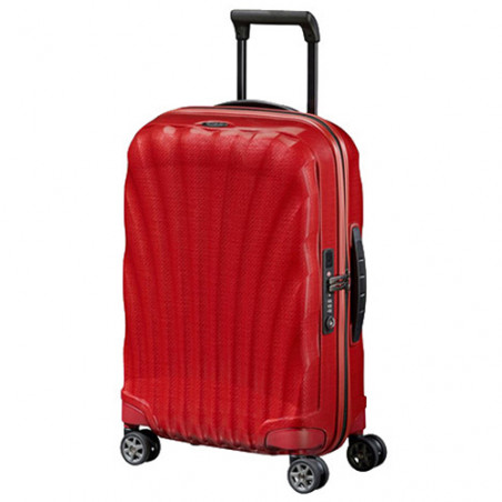 Samsonite C-lite Spinner Suitcase 69cm 4 Wheels Chili Red