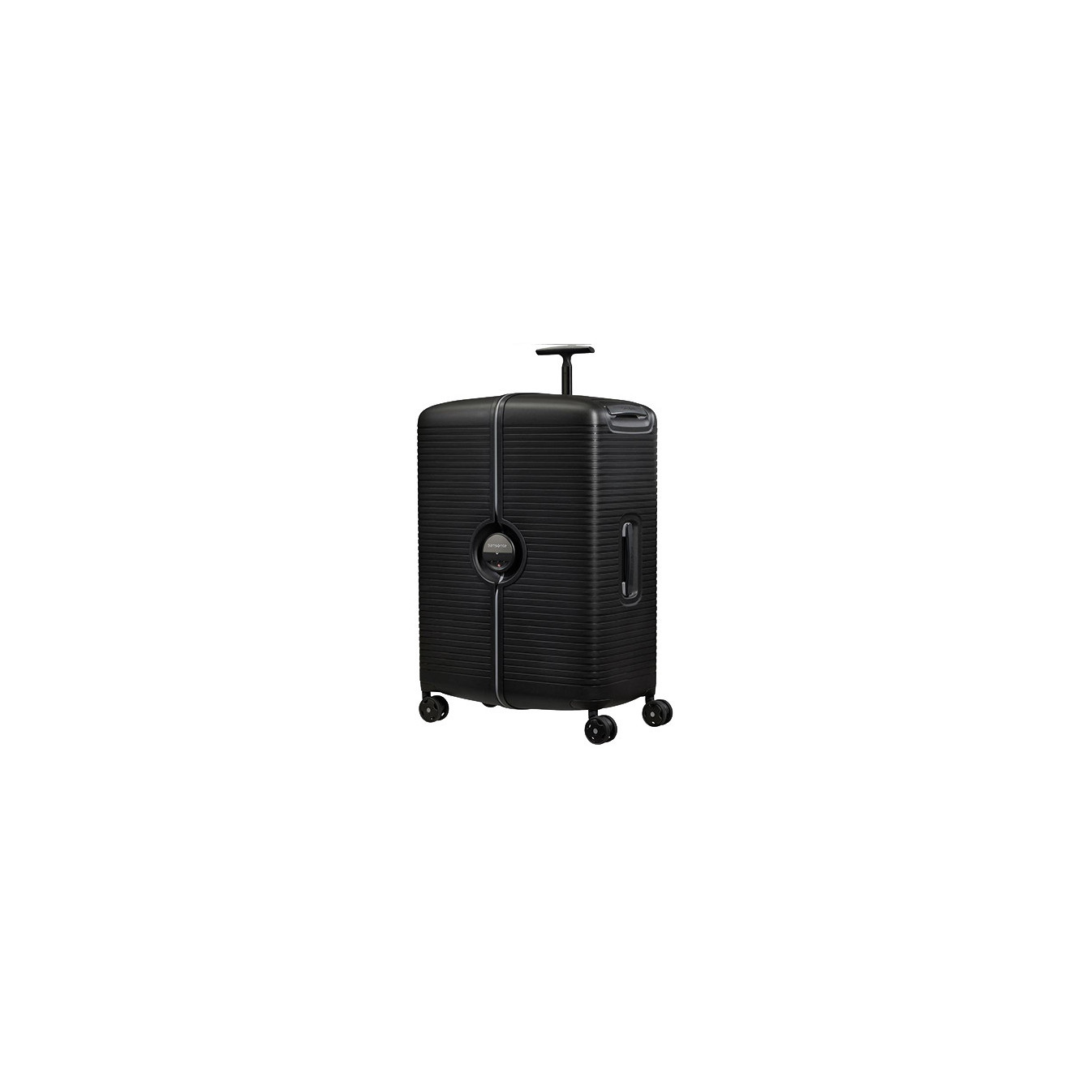 Samsonite Ibon Valise Trolley 76 cm 4 Roues Black de biais