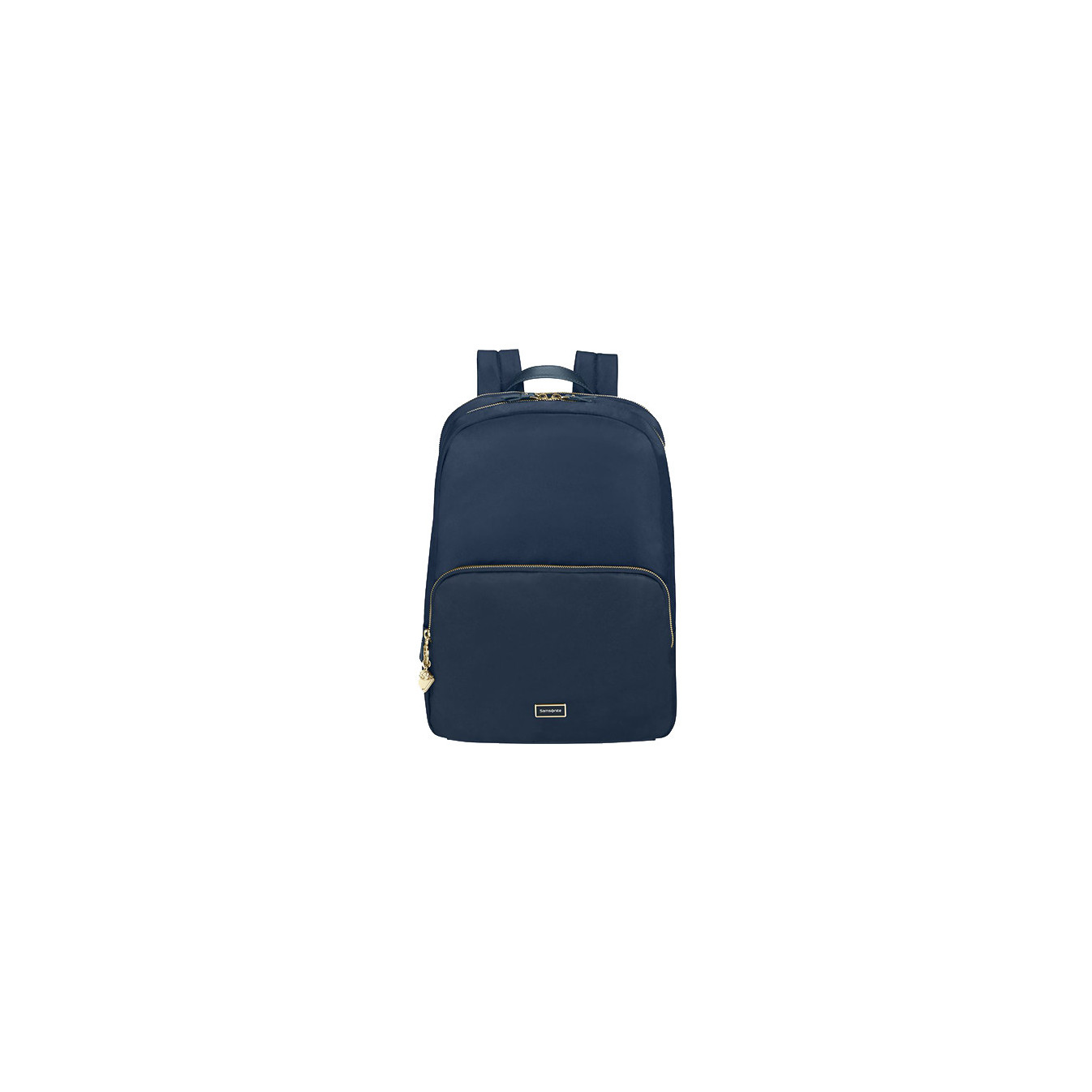 Samsonite Karissa Biz Sac À Dos PC 15.6″ 2 Compartiments Midnight Blue de face