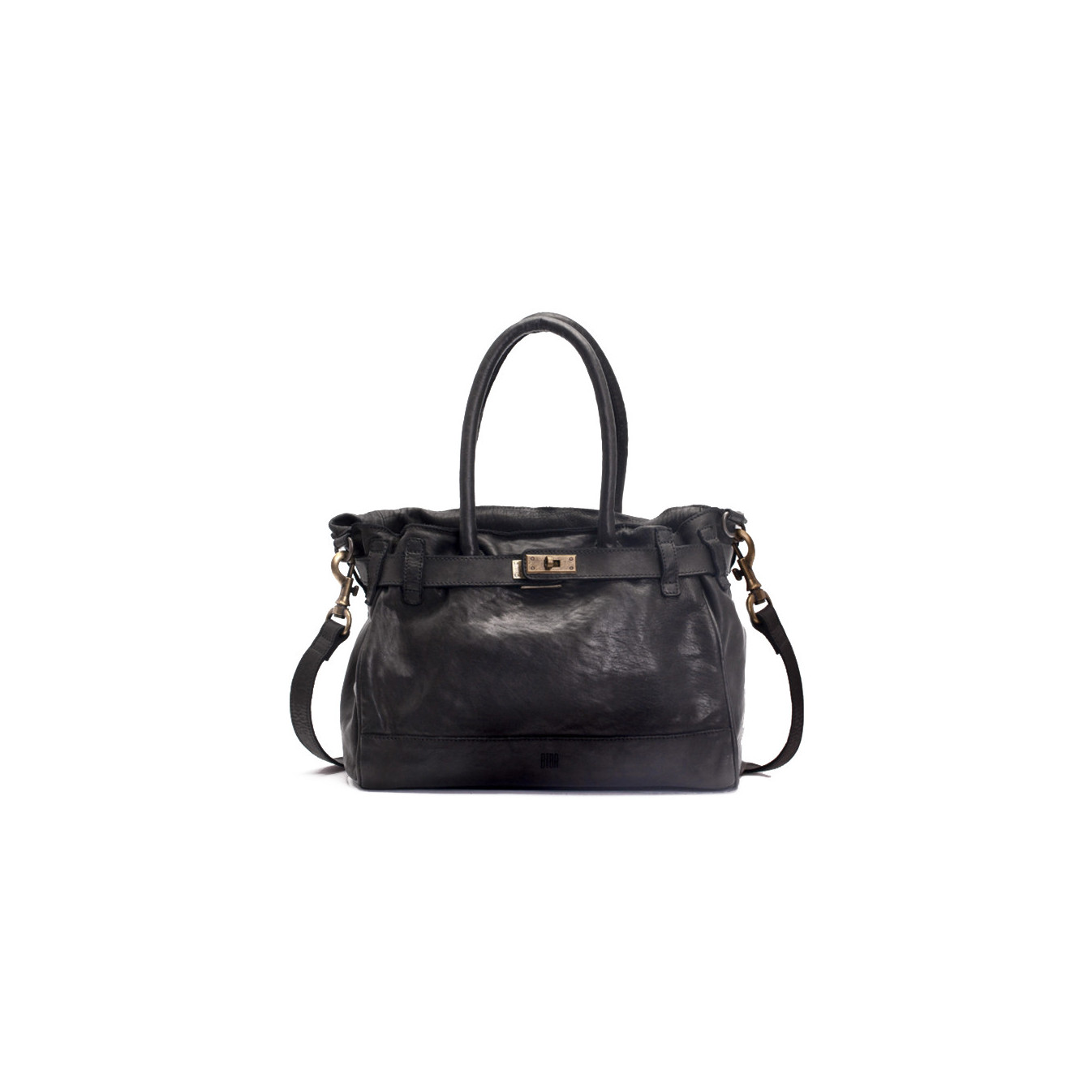 Biba Blossom Sac À Main En Negro de face