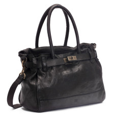 Biba Blossom Black Handbag