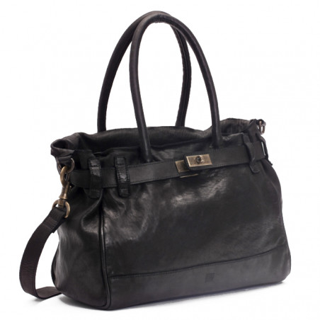 Biba Blossom Black Handbag