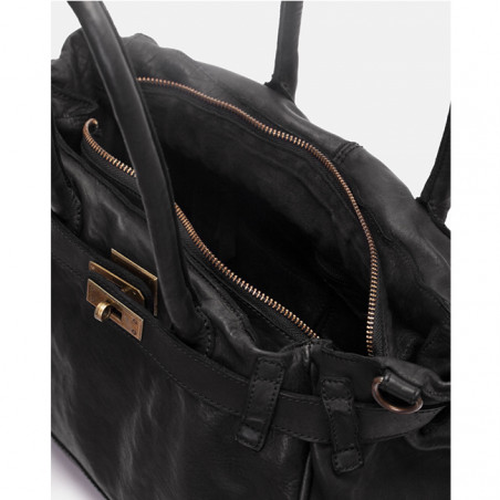 Biba Blossom Black Handbag