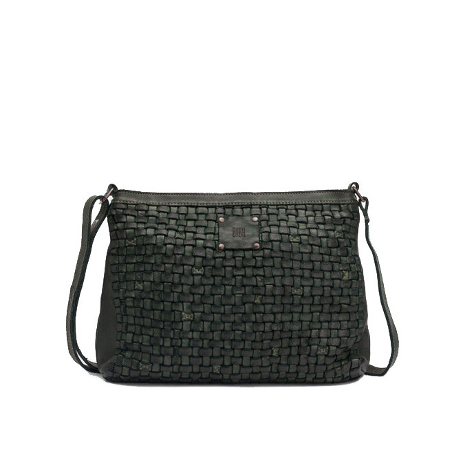 Biba Kansas KA2 Sac Besace Verde de face