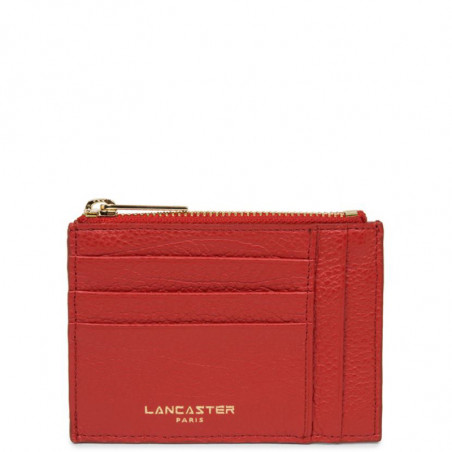 Lancaster Dune Card Holder 129-22 Red