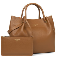 Lancaster Double Handle Tote Louisa 470-20 Camel In Or