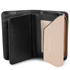 Lancaster Constance Bifold Wallet 137-02 Black Nude Vision