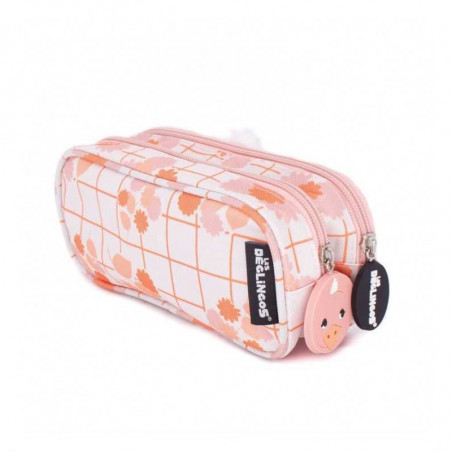 The Deglingos Double Pencil Case Pomelos the Ostrich
