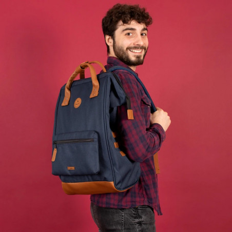 Chicago Wide Cabaia Backpack 15" Blue
