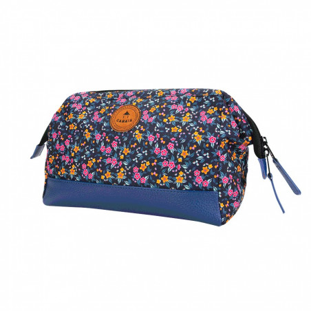 Cabaïa Travelkit Calle Flores Navy Toiletry Bag
