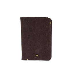 Mila Louise Ory Lezard Porte Cartes Bleu Purple
