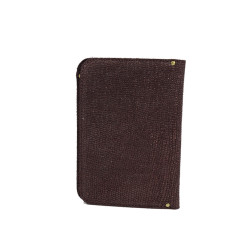 Mila Louise Ory Lezard Porte Cartes Bleu Purple dos
