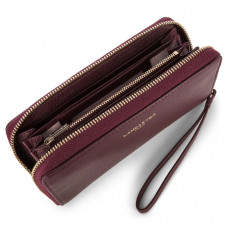 Lancaster Dune Portefeuille et Compagnon 129-18 Purple