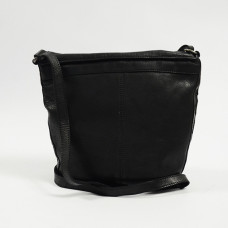 Biba Lewisburg Woven Bucket Bag LEI2L Negro